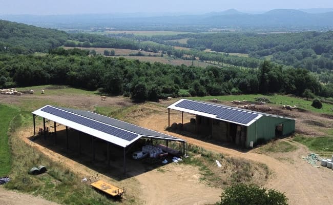 Deux hangars agricoles à Marignac Laspeyres