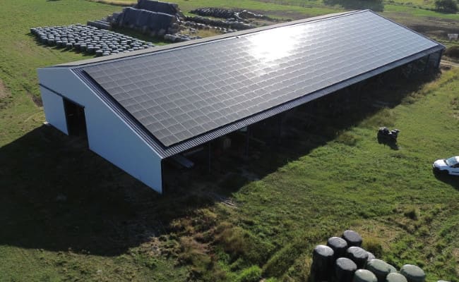 Hangar agricole photovoltaïque à Montaut